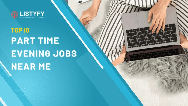 part time evening jobs near me
