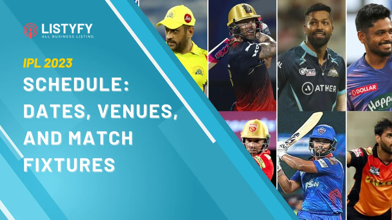 IPL 2023 Schedule