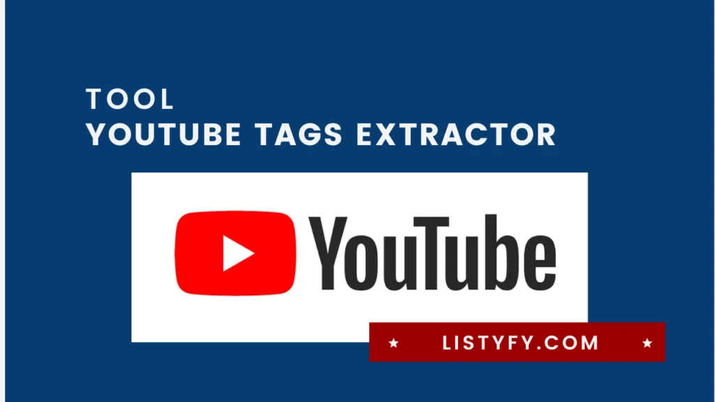Youtube Tags Extractor