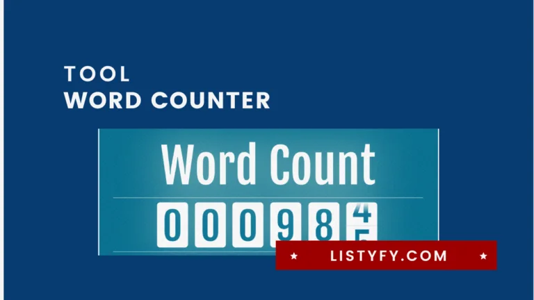 Word Counter