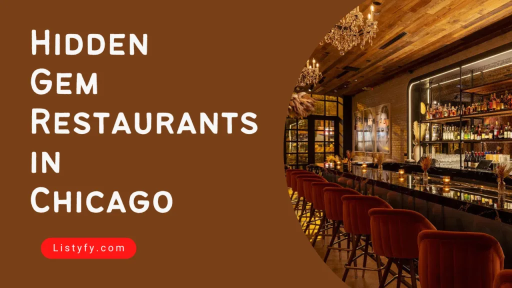 Restaurants in Chicago